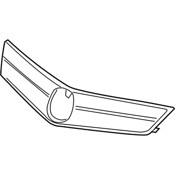 Acura 75125-STX-A01 Molding Upper, Front Grille