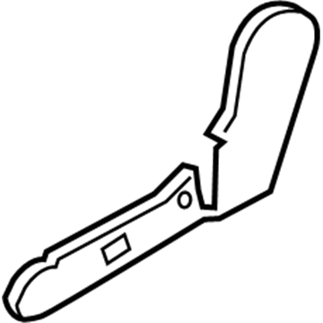 Kia 89292C6000WK Cover-2ND Cushion Outer Inside