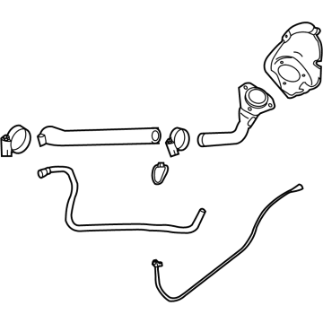 GM 22951209 Filler Pipe