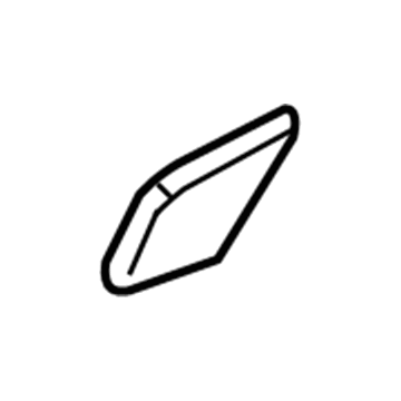 GM 15954649 Mirror Inside Button