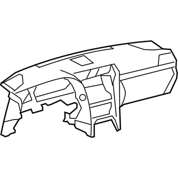 Lexus 55401-50914-C2 Pad Sub-Assembly, Instrument