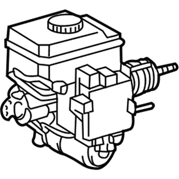 Lexus 47050-60043 Brake Booster Assy, W/Master Cylinder