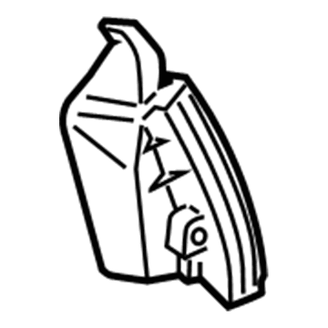 Ford DT1Z-19893-AJ Louver