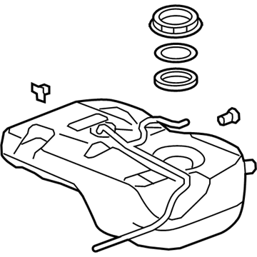 Honda 17044-SZA-A12 Tank Set, Fuel