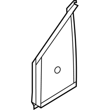 Nissan 802A0-5EF0A Partition Assembly-Front Door, RH