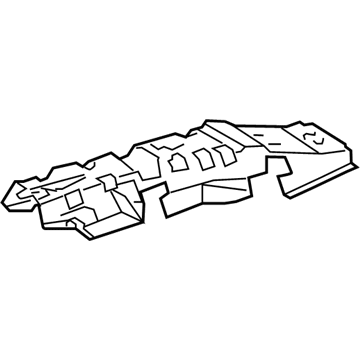 Toyota 58621-07020 Reinforce Plate