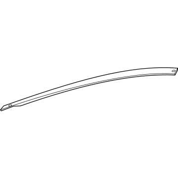 Nissan 82818-6LE0A Tape-Rear Door Sash, Rear RH