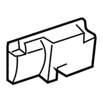 Lexus 52187-53040 Reinforcement, Rear Bumper Arm, RH