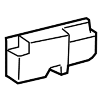 Lexus 52188-53040 Reinforcement, Rear Bumper Arm, LH