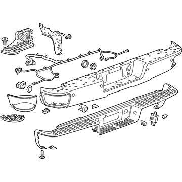 GM 84077953 Bumper Assembly