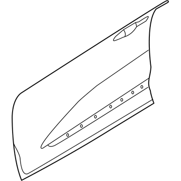 Kia 76111DB000 PANEL-FRONT DOOR OUT