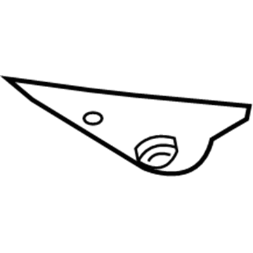 Mopar 5043050AA WEATHERSTRIP-Hood To COWL