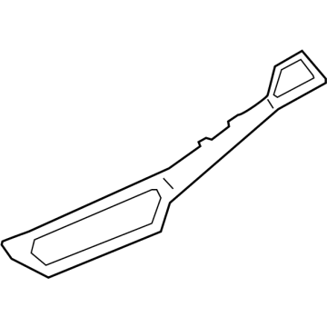 BMW 51-16-5-A0E-FD0 DASHBOARD TRIM, ASH, GRAY-BR