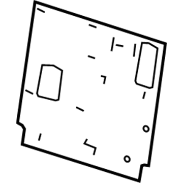 GM 23134188 Seat Back Panel