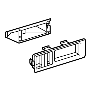 Toyota 55446-0C080-C0 Switch Bezel