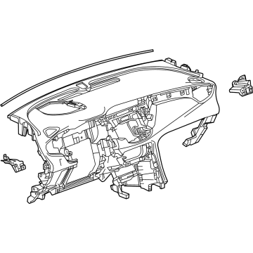 GM 42743374 Instrument Panel