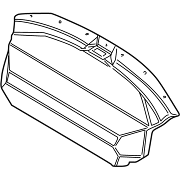BMW 51-47-8-399-497 Trim Panel, Trunk Partition