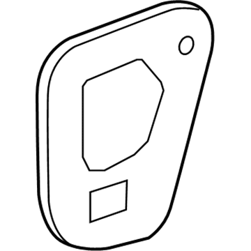 Lexus 81584-24060 Gasket, Rear Lamp