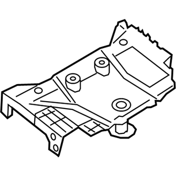 BMW 51-16-6-825-708 RETAINER TRIM, CENTER CONSOL
