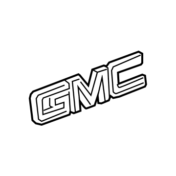 GM 84321763 Nameplate