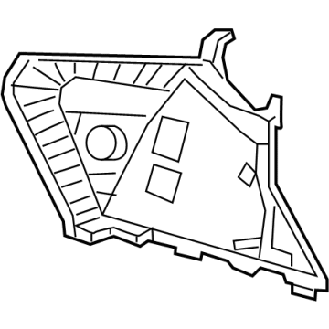 Infiniti 84940-5NA0A Finisher-Luggage Side, Upper RH