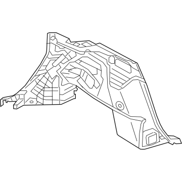 Infiniti 84950-5NB0A Finisher-Luggage Side, Lower RH