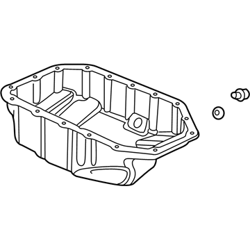 Acura 11200-RBB-000 Pan, Oil