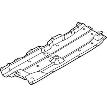Nissan 74815-6RR0A Cover-Floor Under, LH