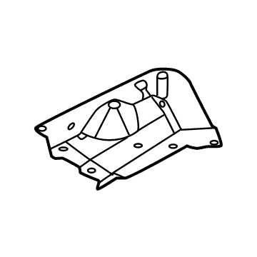Nissan 74819-6RR0A Cover-Under, Rear LH