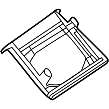 BMW 51-45-9-379-254 TRIM COVER, AIR FRESHENER