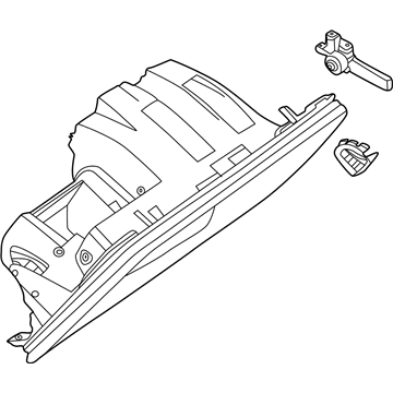 BMW 51-16-7-941-043 GLOVE BOX