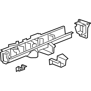 GM 84495495 Rear Rail