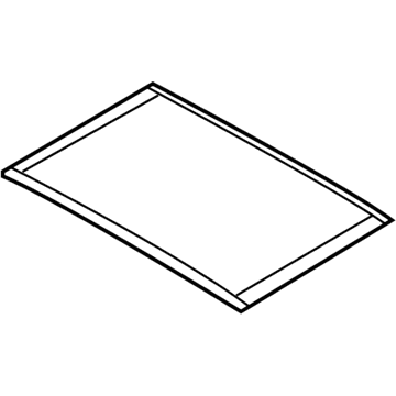 BMW 54-13-7-128-715 Supended Headliner, Rear