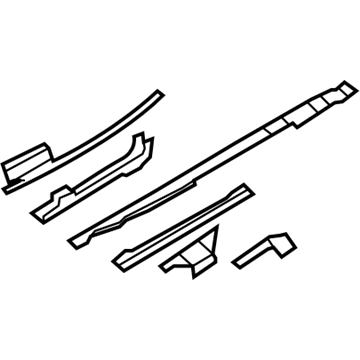 BMW 54-13-7-118-849 Mechanism, Glass Cover, Front