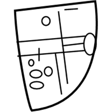 Mopar 5UW97DX9AA Bezel-Paddle Switch Cover