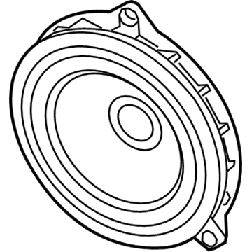BMW 65-13-9-364-956 Mid-Range Speaker Harman Kardon