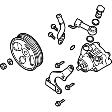 Nissan 49110-9BT1A Pump Assy-Power Steering