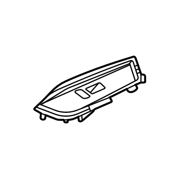 Acura 83505-TGV-A01ZB Panel, Passenger Side (Deep Black)