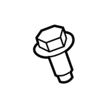 Ford -W504693-S437M Shield Screw