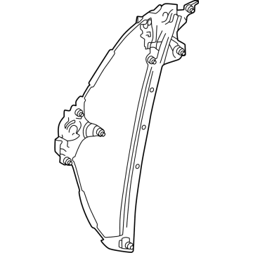 Lexus 69801-78040 REGULATOR SUB-ASSY