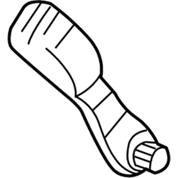 Honda 04863-S9V-A01ZC Buckle Set, R. Center Seat Belt *YR203L* (SADDLE)