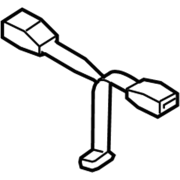 Hyundai 89830-2E500-J9 Buckle Assembly-Rear Seat Belt, Center