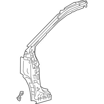 Lexus 61108-48904 Reinforce Sub-Assembly,Front Bod Pillar