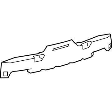 Lexus 52615-24080 ABSORBER, Rear Bumper