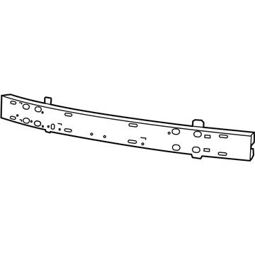 Mopar 68100209AF Beam-Front Bumper