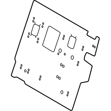 Kia 89345Q5000 Panel Assembly-Rear Seat