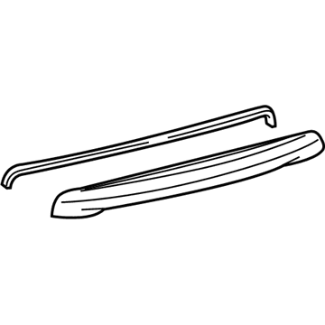 Lexus 76812-60100 GARNISH, Back Door