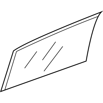 Mopar 55113490AD Glass-Rear Door