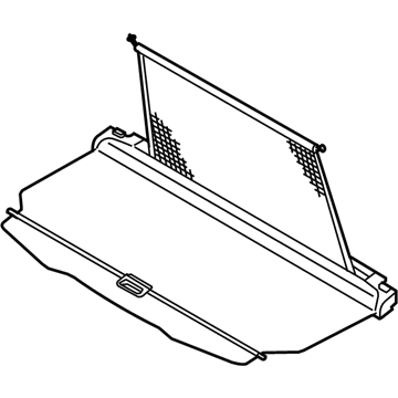 BMW 51-47-3-424-659 Net/Roller Blind For Luggage Compartment