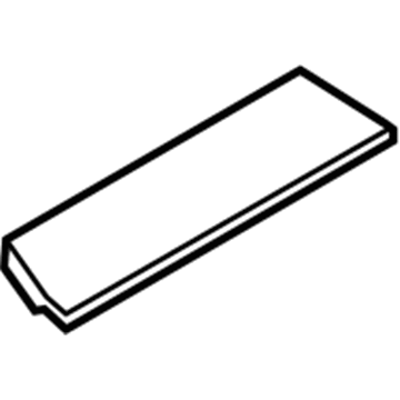 BMW 51-47-3-416-375 Flap, Trunk Floor, Left